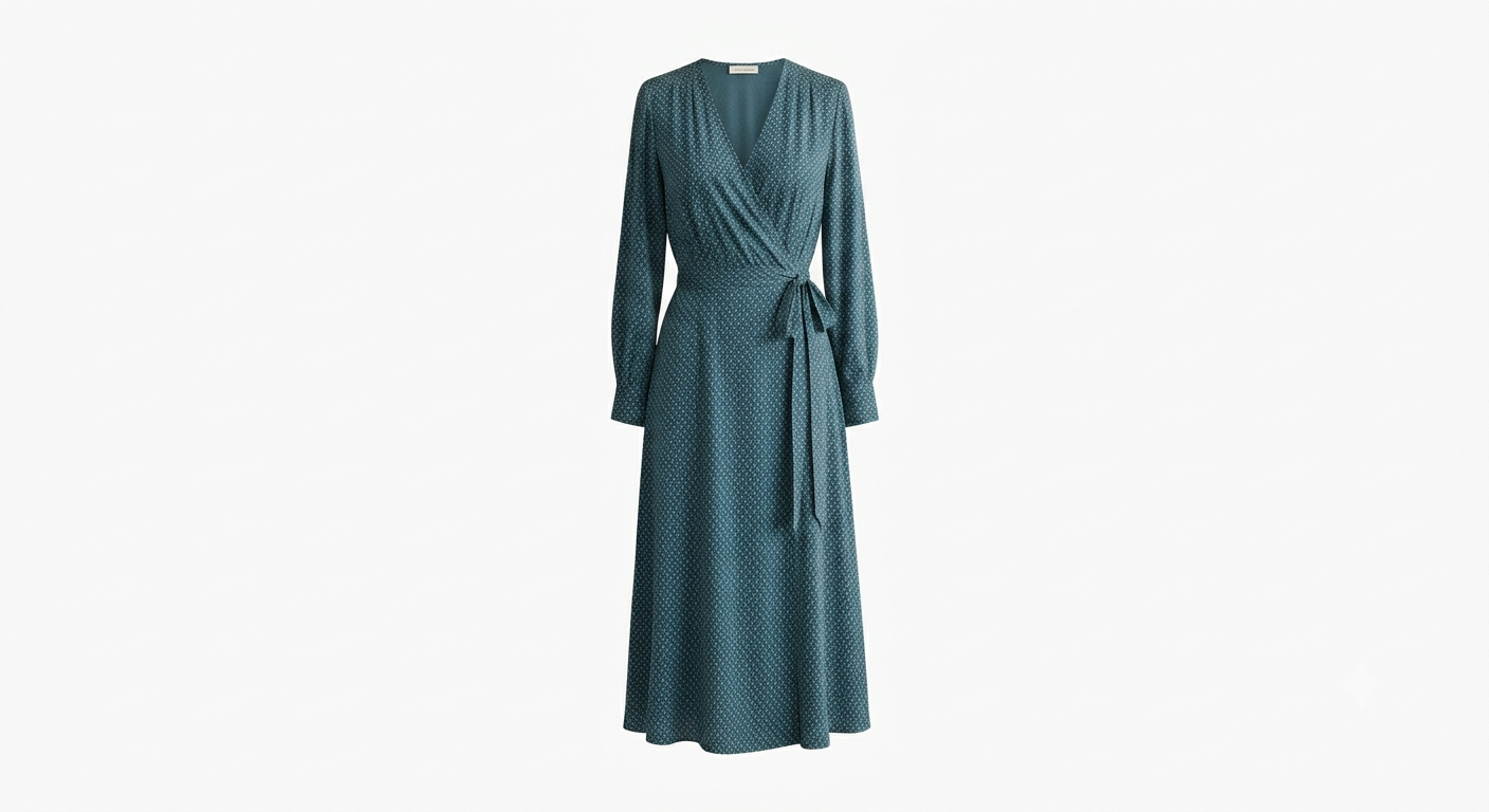 Lesi Textile — платье на запах
